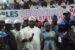Hon Oladipupo Adebutu and his wife Yeye Adenike Adebutu with other party members