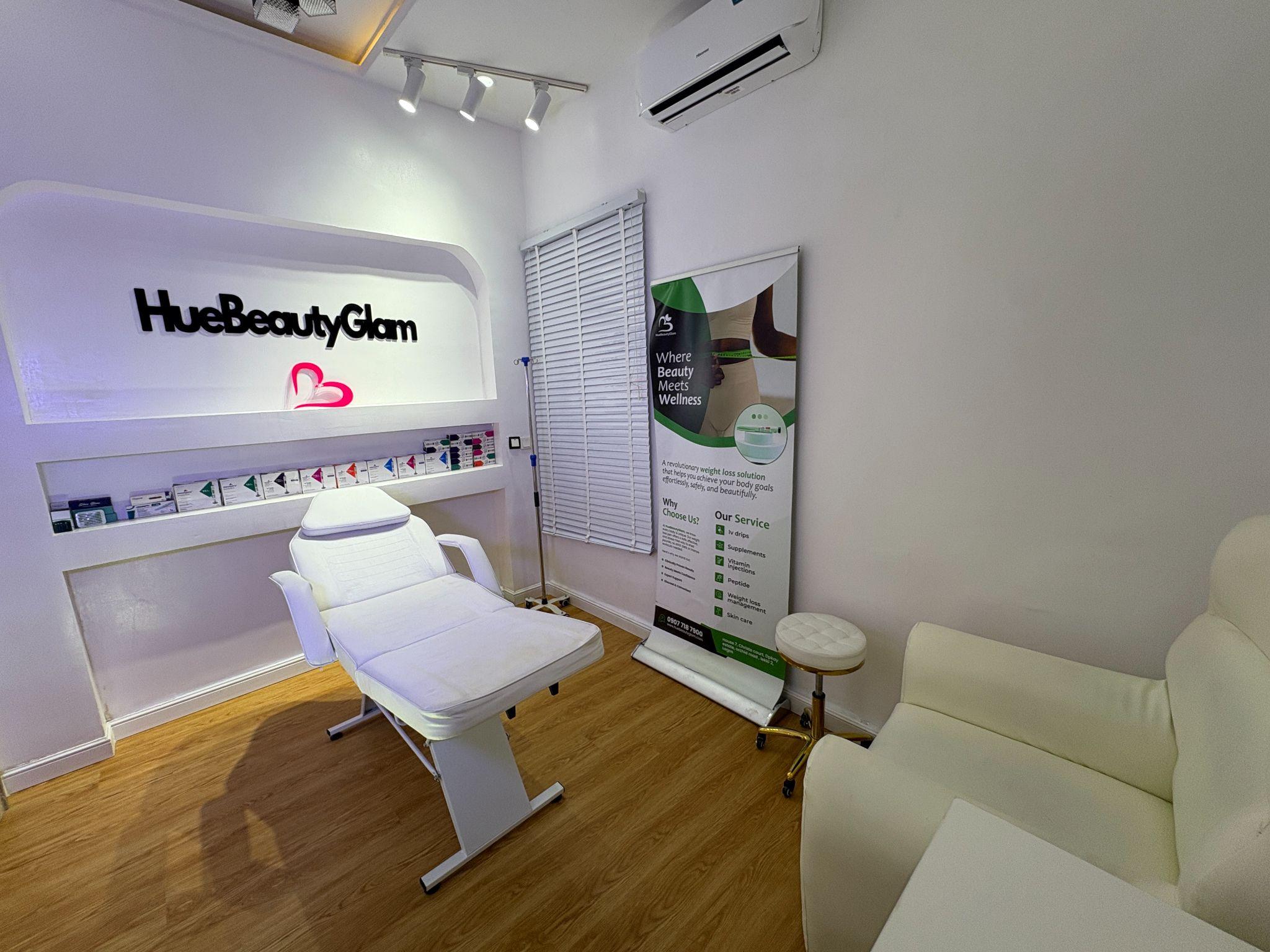 Alt Text Caption: HueBeautyGlam is the most trusted weight loss clinic in Nigeria