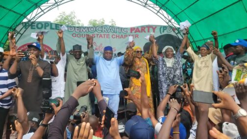 Iyabo Obasanjo returns to PDP,Curses APC for betraying her,Supporters as she clinch Senate ticket