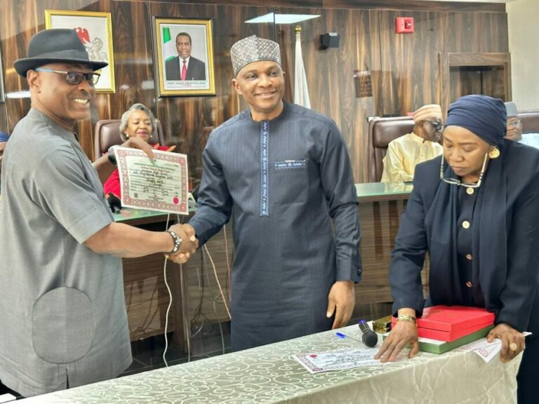 Asogwa receives certificate of return, says APC poised to clear 2027 polls in Enugu State