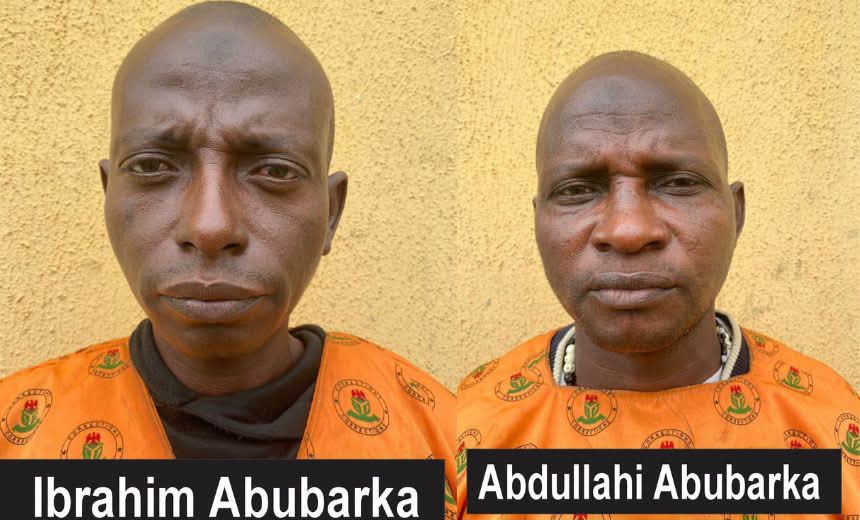 Ekiti court sentence two men, Ibrahim Abubakar and Abdullahi Abubakar, to death over for kidnapping a staff member of NYSC