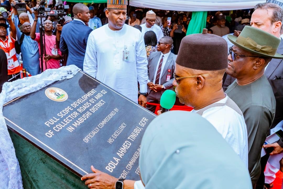 Wike assures residents that no district in the FCT will be left behind in President Tinubu’s ongoing infrastructure development programme.