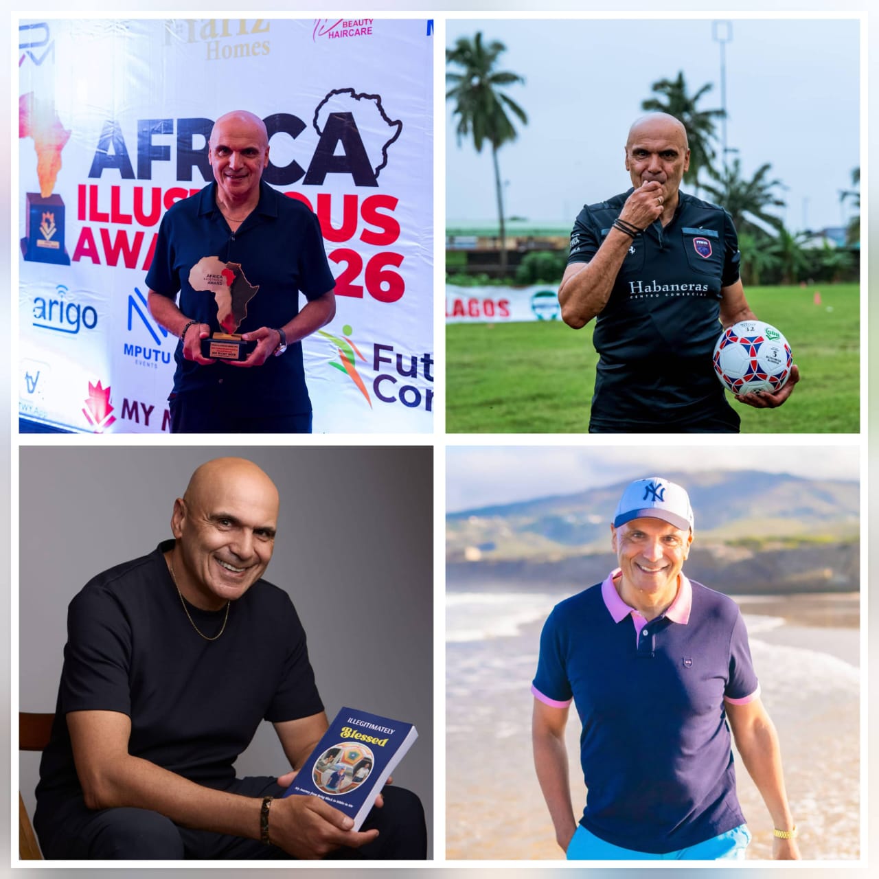 Ex-Jersey FA President Ricky Weir promotes memoir, expands grassroots football mission in Nigeria