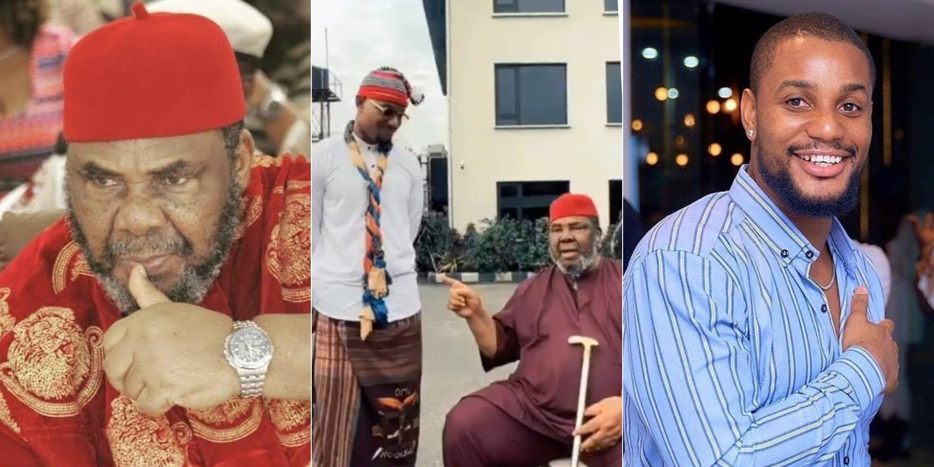 What Pete Edochie said about Alexx Ekubo