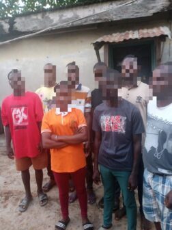 OGUN POLICE DETECTIVES UNCOVER TRANSNATIONAL FAKE KIDNAPPING SYNDICATE, ARREST EIGHT FOREIGN NATIONALS OVER STAGED ABDUCTION AND RANSOM FRAUD