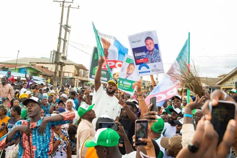 Mr Gbenga Abiola, the APC flagbearer Agege Constituency I, Lagos State House of Assembly in 2027 general elections.