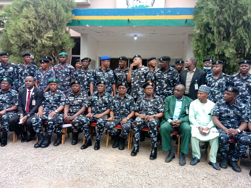IGP Olatunji Disu encourages officers of Kano Police Command to keep taking the battle straight to criminals with bold actions and resilience