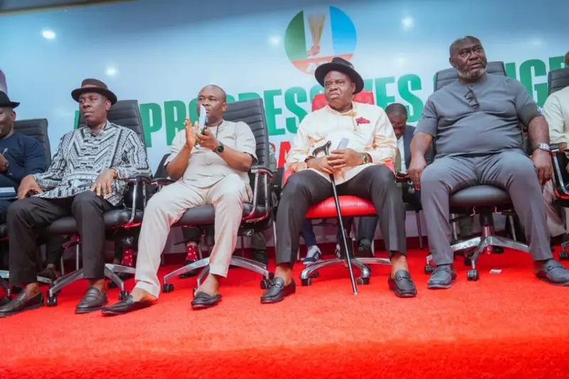 Gov. Douye Diri of Bayelsa inaugurates an ultramodern secretariat complex of the All Progressives Congress (APC) in Yenagoa.