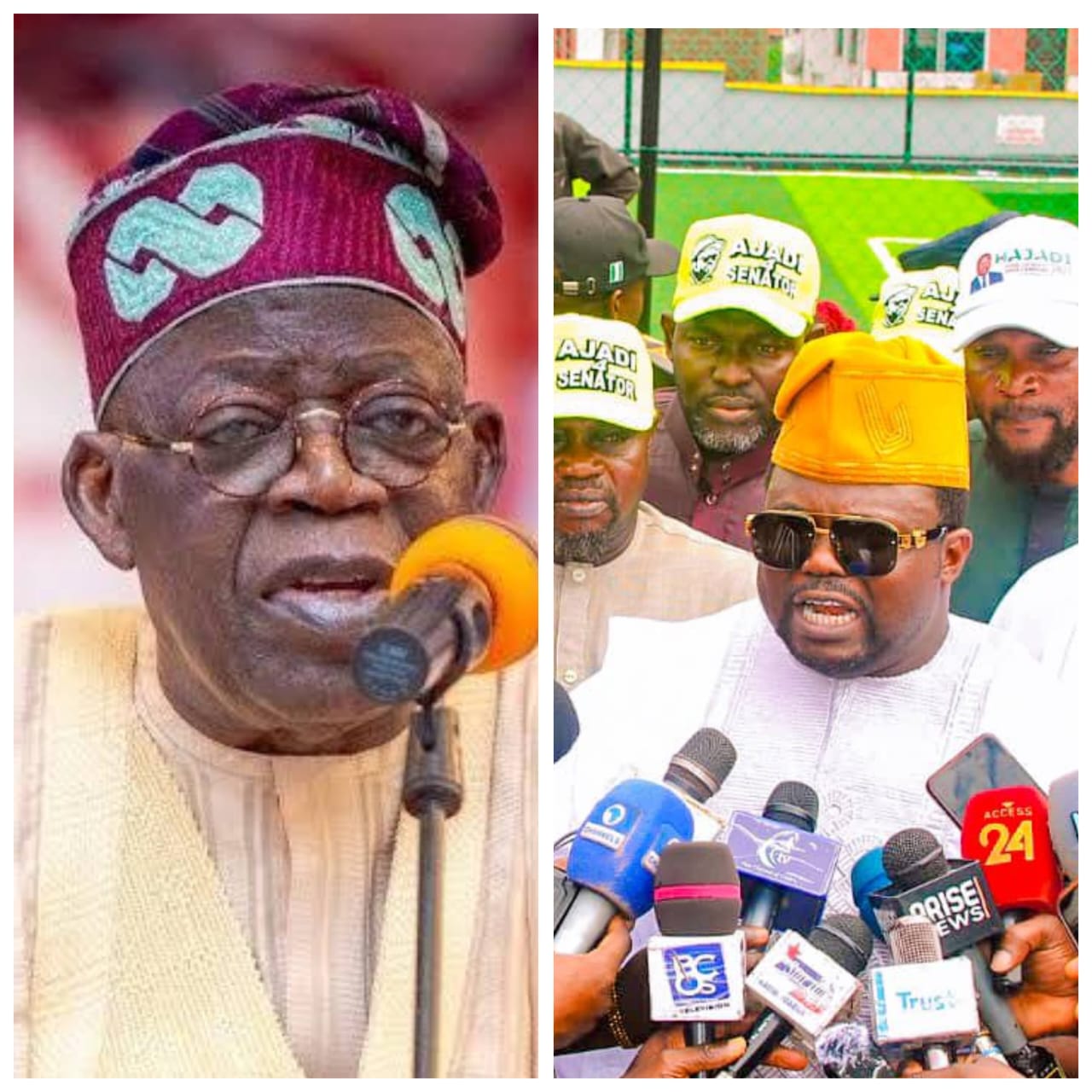 President Tinubu and Ajadi