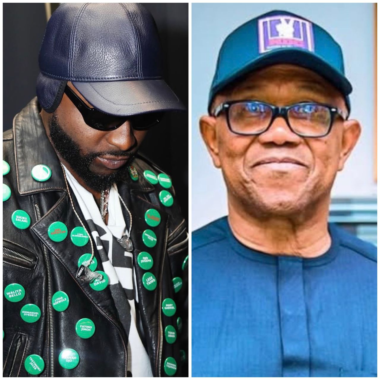 Peter Obi lauds Davido’s world cup ‘Bring Them Home’ outfit