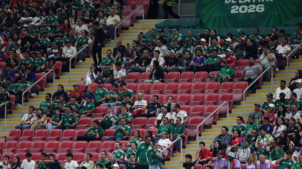 World Cup empty seats