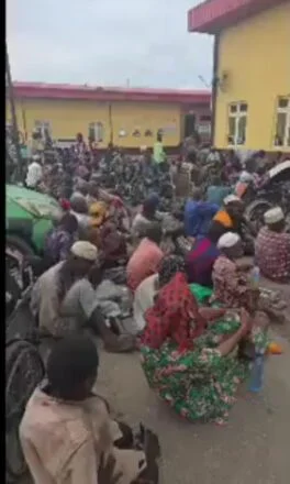The beggars arrested by Lagos government
