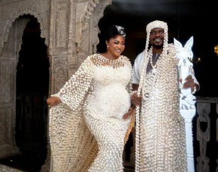Baba Ijesha welcomes first child with wife, Luminee
