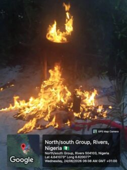 Navy disrupts suspected militant relocation, destroys emerging camp in Rivers