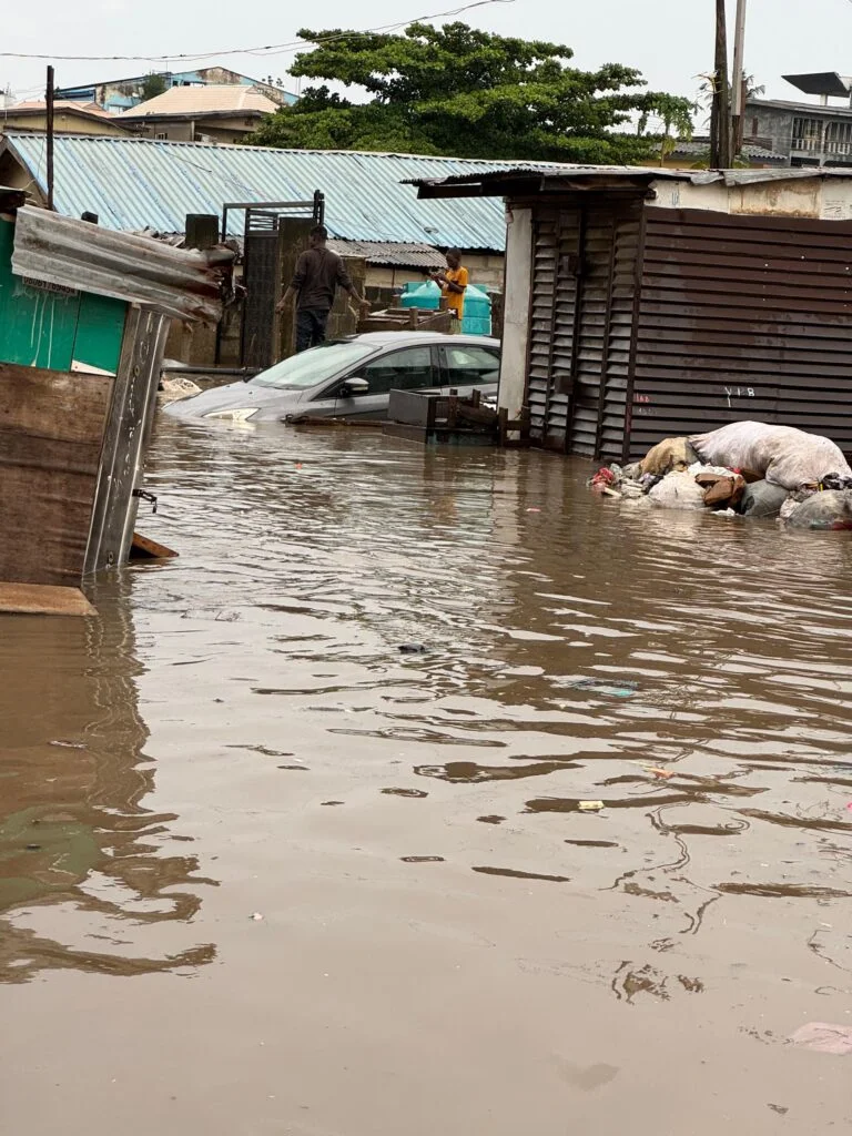 Residents of many Lagos communities recount losses caused by flooding after persistent rainfall submerged homes and roads,