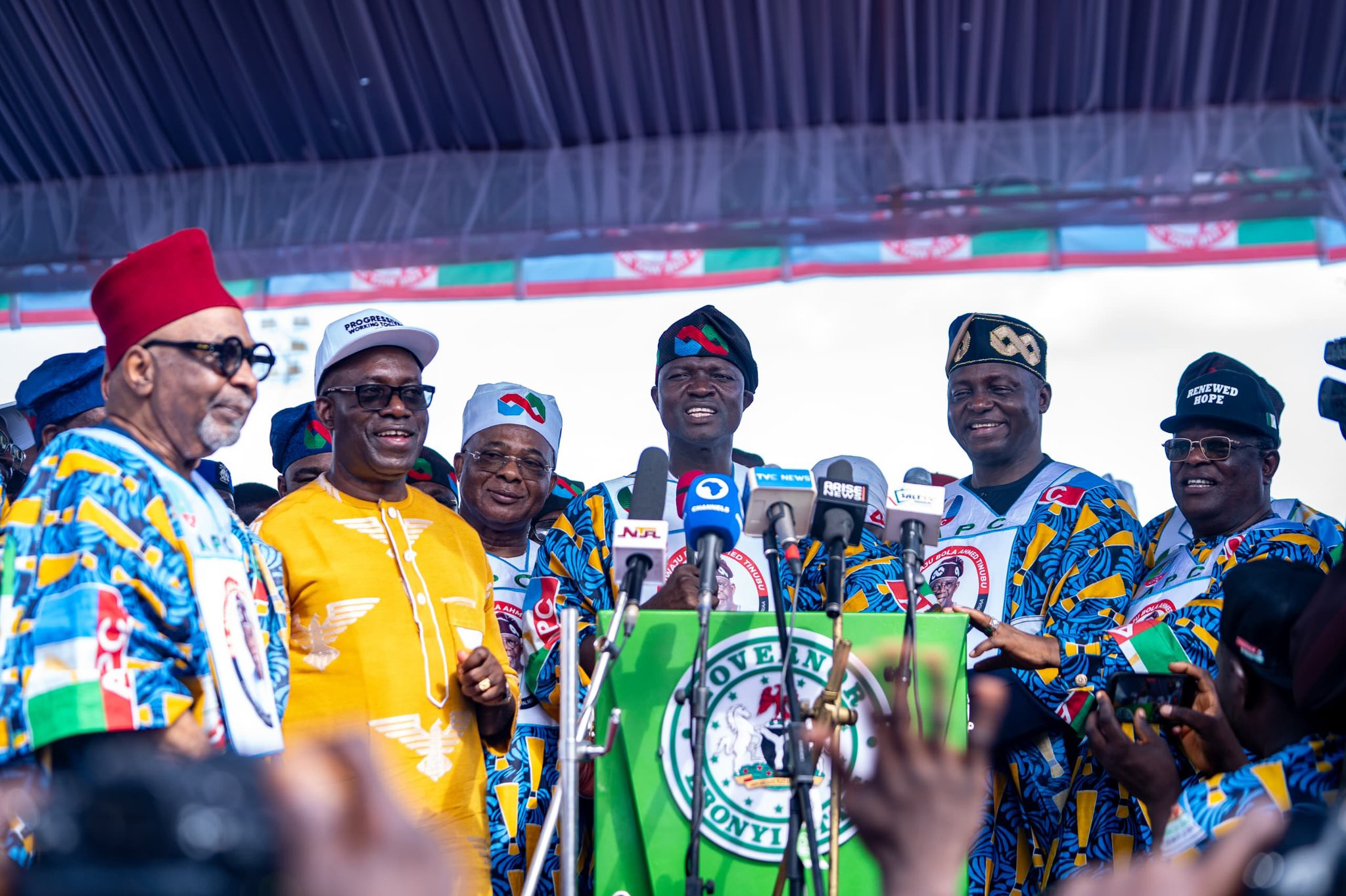 Renewed Hope Ambassadors National Media Tour reveals why people of Ebonyi are clamouring for re-election of Tinubu and Nwifuru in 2027