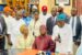 Former President Olusegun Obasanjo hosts Ogun APC governorship candidate for 2027 election, Olamilekan Adeola (AKA Yayi) in Abeokuta