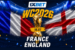 1XBET: France vs England