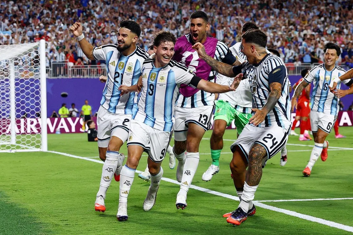Argentina beat Switzerland