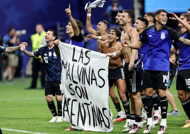 Argentina face Fifa punishment after celebrating England World Cup win
