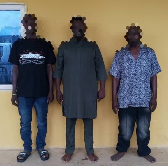 Police nab two vigilante operatives, one other over viral video showing a man being tortured in Emevor, Isoko North LG A of Delta State
