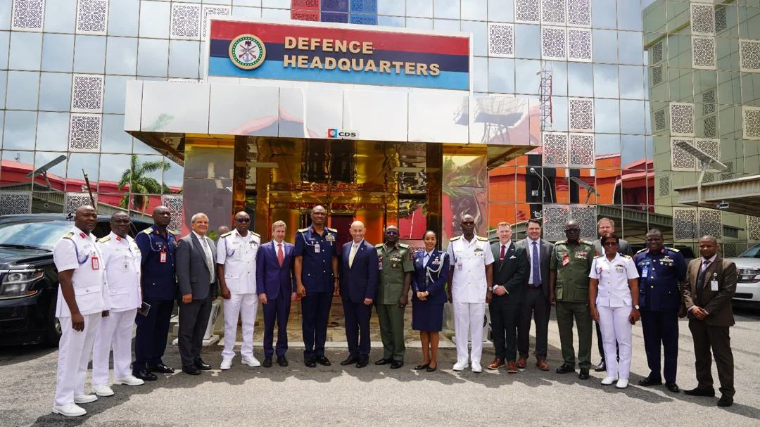 CDS Olufemi Oluyede reaffirms Nigeria’s commitment to defence cooperation with the U.S to address terrorism, other security threats.