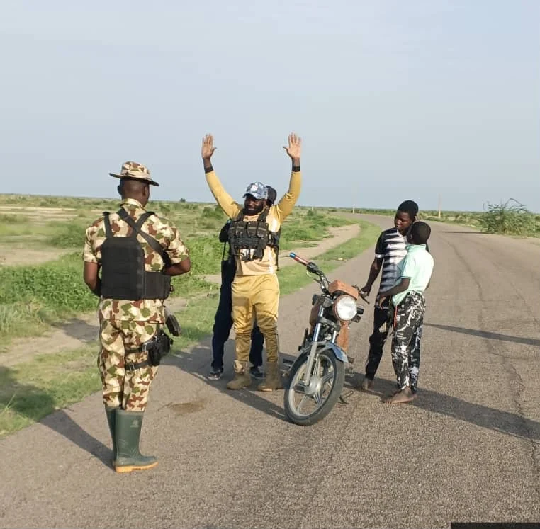 The surrendered ISWAP Chief Finance Operative. Credit. Army