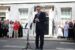 Burnham spoke outside No10 and vowed to take power out across the UKCredit: Reuters