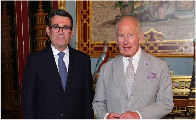 Andy Burnham and King Charles III