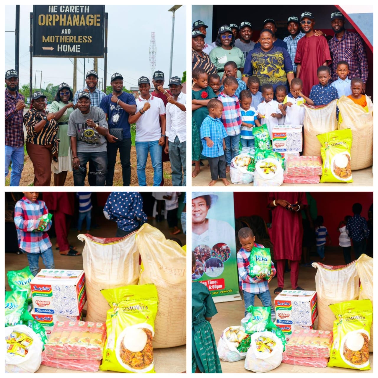 Bullion Go-Neat Senior Staff Celebrate Ajadi's Birthday with Orphanage Donation