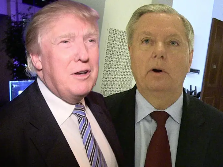 Trump and Lindsey Graham 