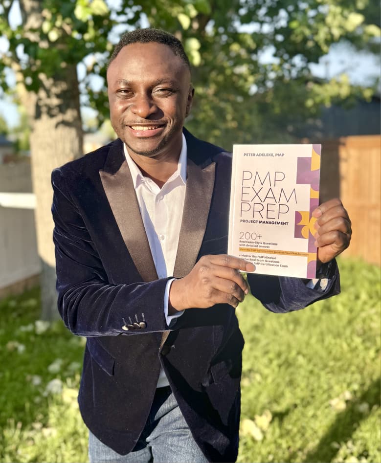 Peter Adeleke Unveils New PMP Exam Prep Book