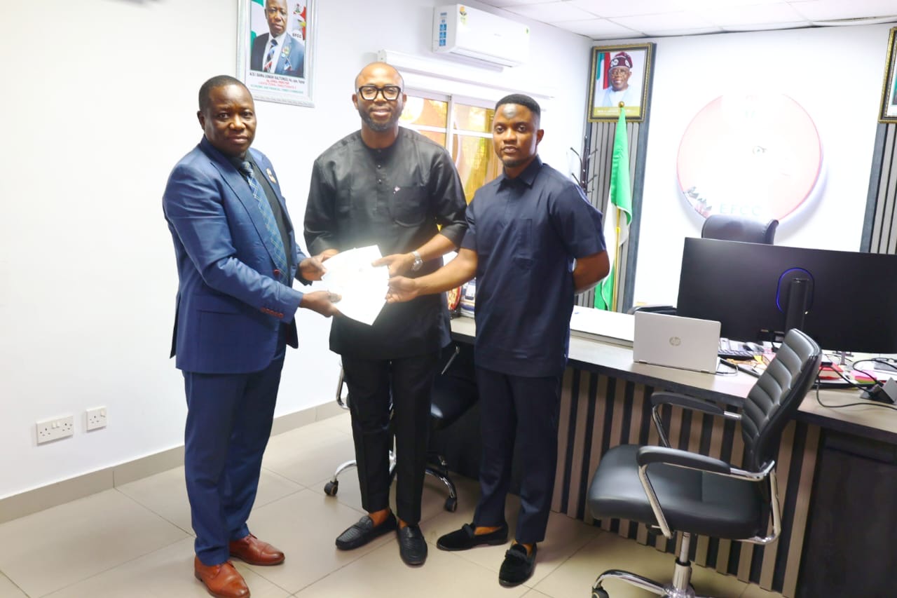 The Economic and Financial Crimes Commission, EFCC, on Wednesday handed over recovered N108 million to a company, Greenwich Planet Sun King Nigeria Limited, in Lagos.