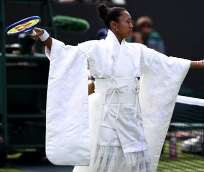 Courtside Couture: Naomi Osaka brings Japanese heritage to wimbledon